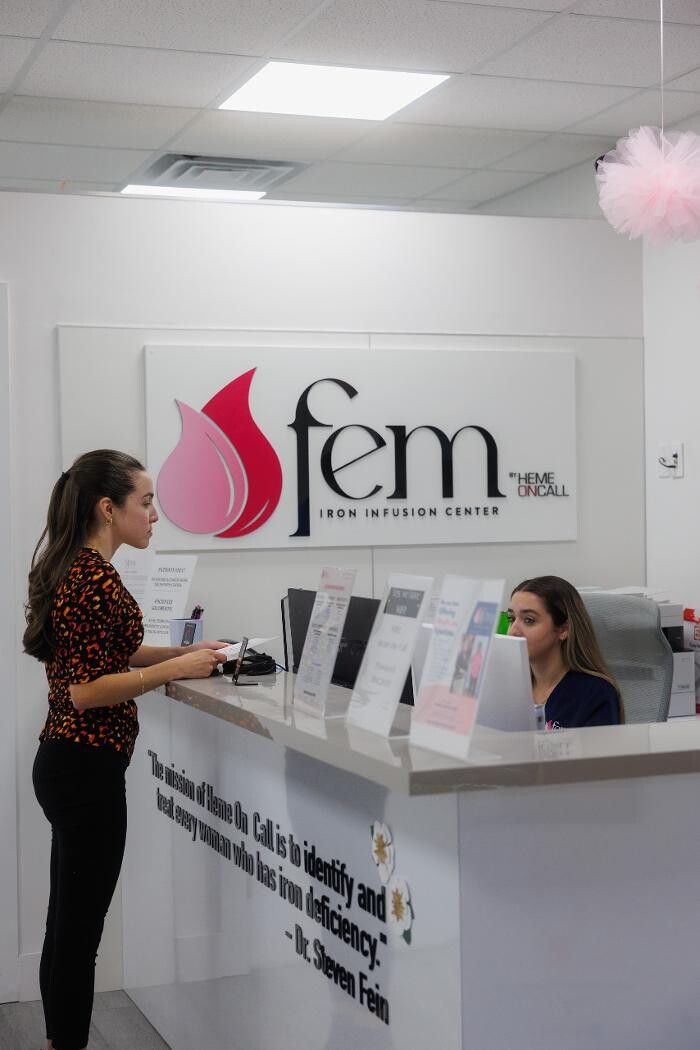 Images Fem Iron Infusion Centers by Heme On Call