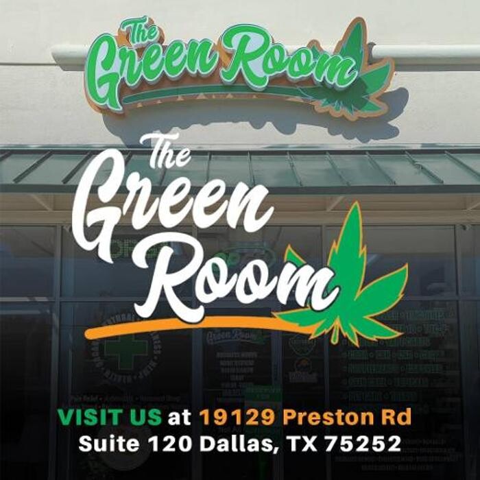 The Green Room Hemp Dispensary Logo