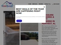 Website Screenshot Ever-Clean Pressure Washing