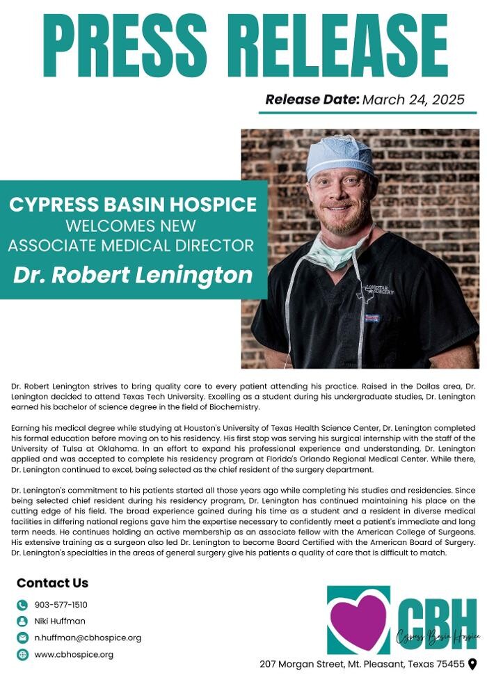Images Cypress Basin Hospice