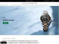 Website Screenshot Watches of Switzerland