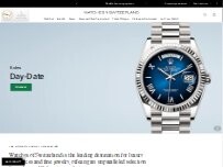 Website Screenshot Watches of Switzerland