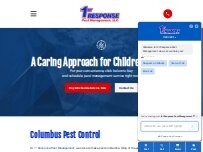 Website Screenshot 1st Response Pest Management