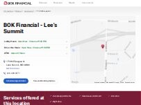 Website Screenshot BOK Financial