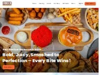 Website Screenshot Rodeo Burgers and Chicken