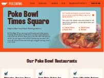 Website Poke Bowl NY