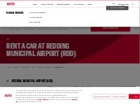 Website Screenshot Avis Car Rental