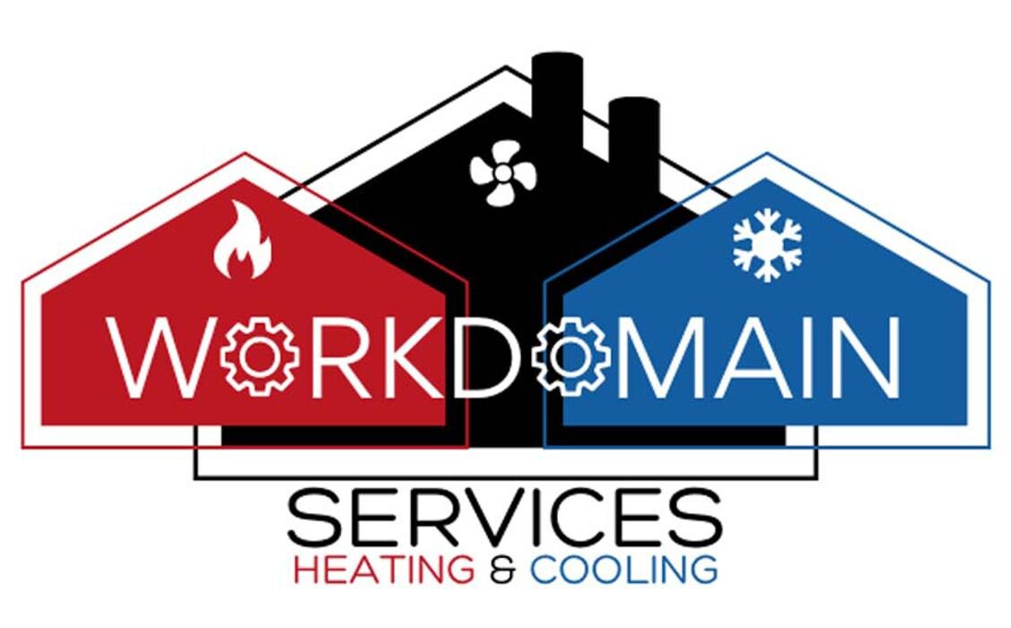Workdomain Heating and Cooling Logo