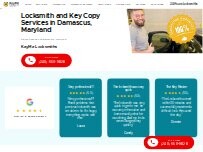 Website Screenshot KeyMe Locksmiths