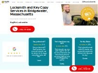 Website Screenshot KeyMe Locksmiths