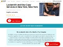 Website Screenshot KeyMe Locksmiths