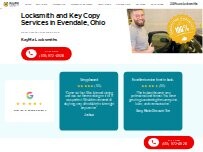 Website Screenshot KeyMe Locksmiths