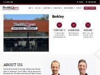 Website Screenshot HealthQuest Physical Therapy - Berkley