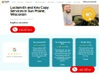 Website Screenshot KeyMe Locksmiths