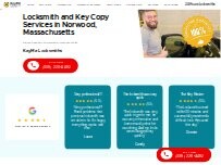 Website Screenshot KeyMe Locksmiths