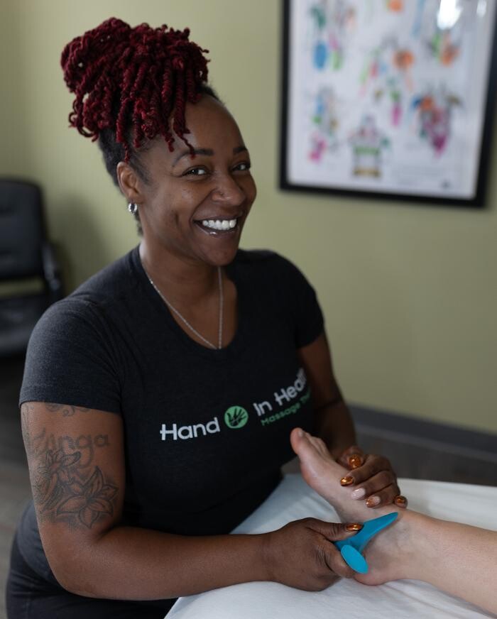 Images Hand in Health Massage Therapy