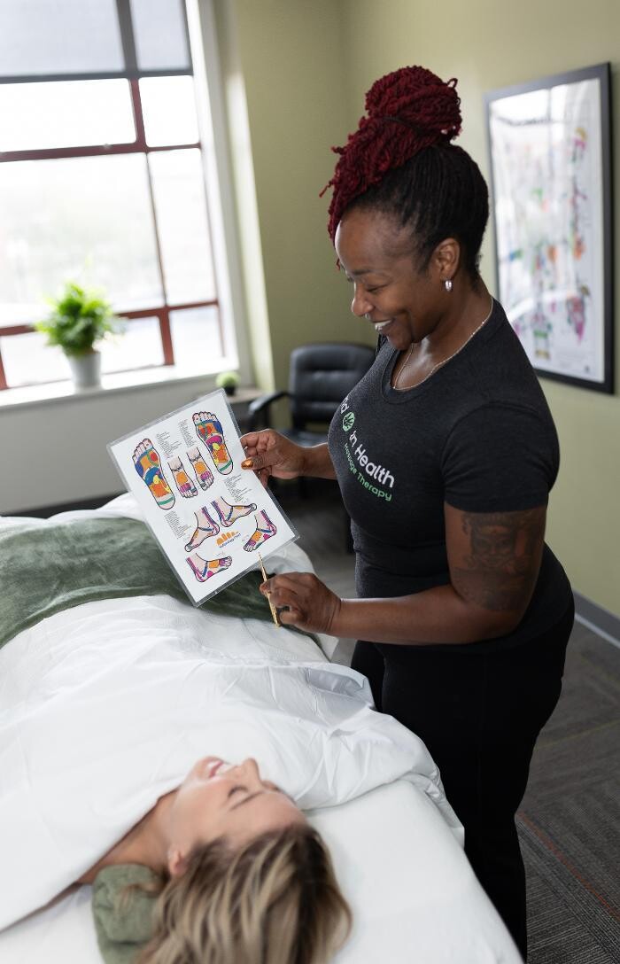 Images Hand in Health Massage Therapy