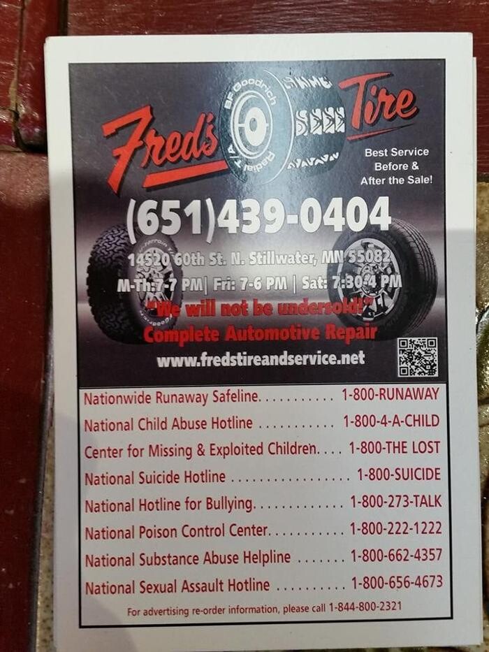 Images Fred's Tire & Service Co