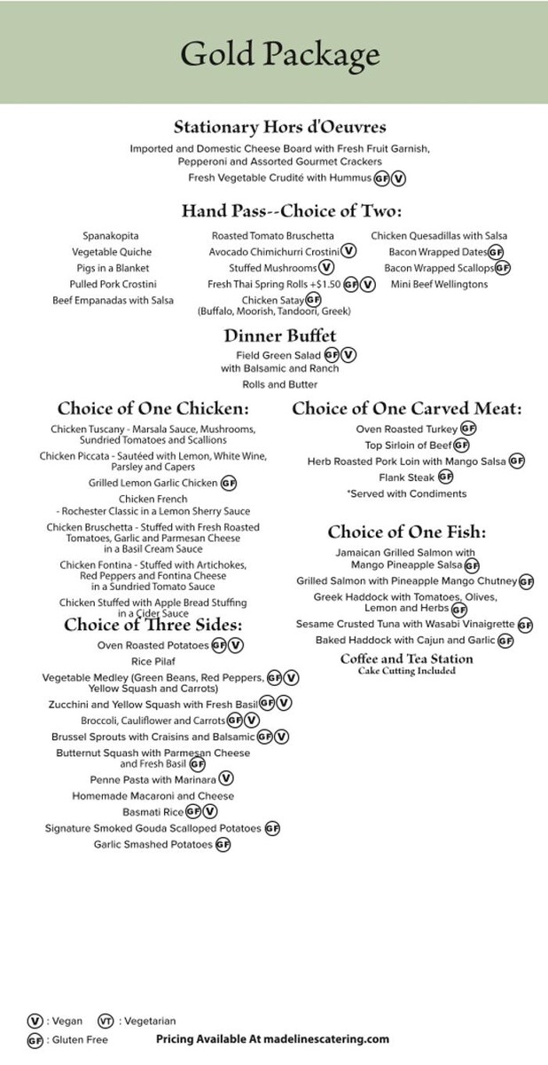 Images Madeline's Catering