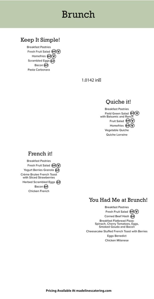 Images Madeline's Catering