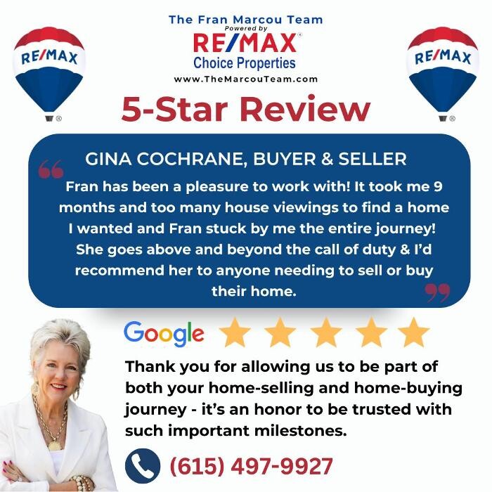 Images Re/Max Choice Properties: Fran Marcou - Hendersonville, REALTOR