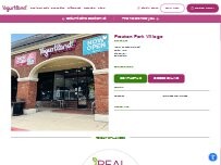 Website Screenshot Yogurtland Plano