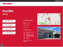 Website Screenshot PostNet