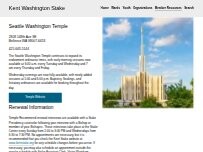 Website Screenshot FamilySearch center