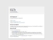 Website Screenshot FamilySearch center