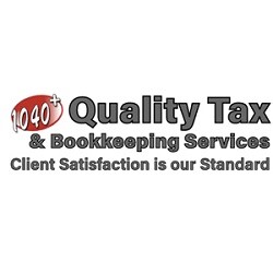 1040+ Quality Tax & Bookkeeping Services Logo