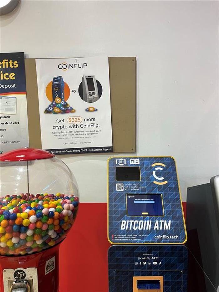 Images CoinFlip Bitcoin ATM - Ashland Division Currency Exchange (Chicago)
