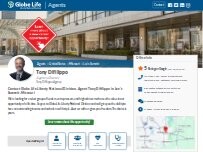 Website Screenshot Globe Life Liberty National Division: Tony Difilippo Agency
