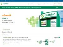 Website Coinstar Kiosk