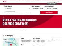 Website Avis Car Rental