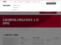 Website Screenshot Avis Car Rental