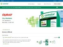 Website Coinstar Kiosk