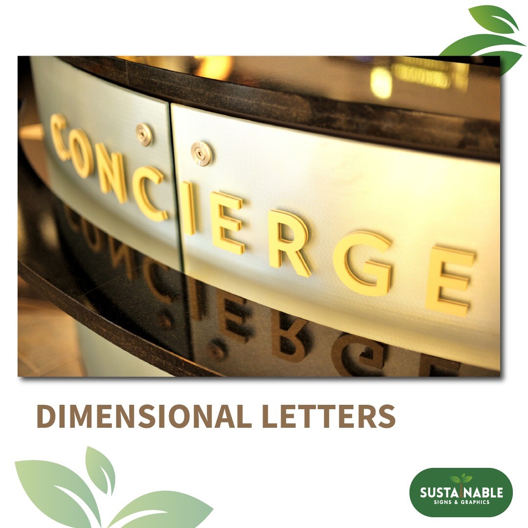 Images Sustainable Signs & Graphics