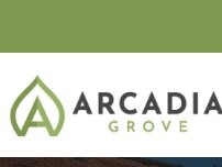 Website Screenshot Arcadia Grove
