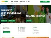 Website Screenshot Subway