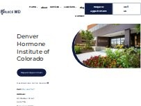 Website Screenshot Denver Hormone Institute of Colorado
