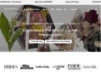 Website Screenshot dbandrea Flower Preservation Firm