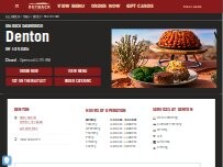 Website Screenshot Outback Steakhouse