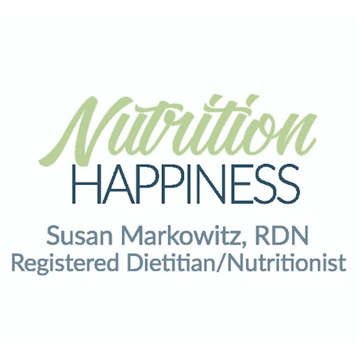 Susan Markowitz RD - Nutrition Happiness Logo