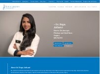 Website Screenshot Dr Rupa Juthani