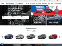 Website Screenshot Fred Anderson Chevrolet