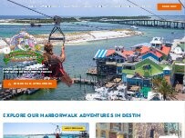 Website Screenshot HarborWalk Adventures