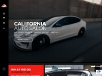 Website Screenshot California Auto Salon | Xpel San Diego