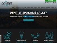 Website Screenshot Coulter Family Dentistry