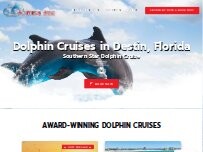 Website Screenshot Southern Star Dolphin Cruise