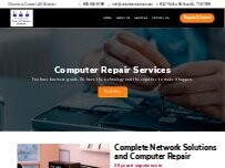 Website Screenshot Custom Lan Solutions